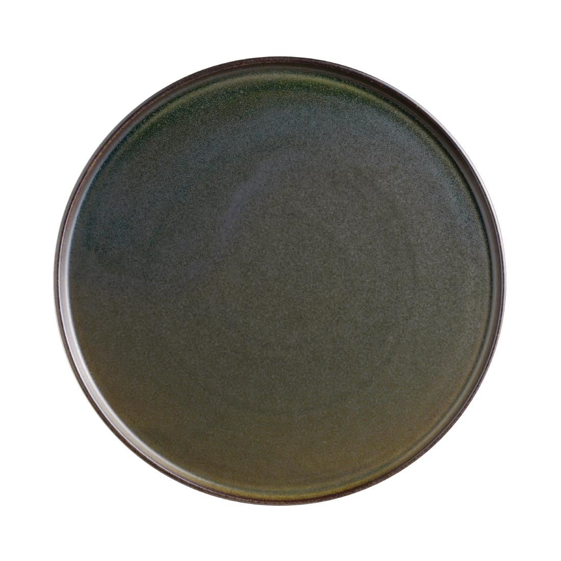 VV846 Rene Ozorio Wabi Sabi Round Trays Slate Tray 285mm (Pack of 6)