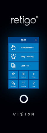 Retigo Blue Vision 10 Grid 1/1GN Combi Oven B1011 Electric/Gas