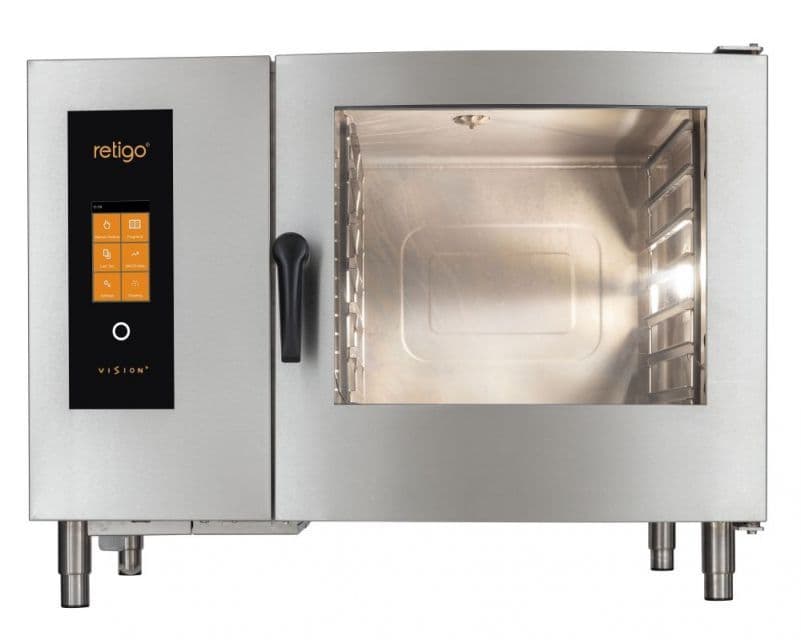 Retigo Orange Vision Plus 6 Grid Combi oven GN2/1 621i+