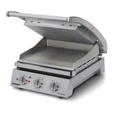 Roband Contact Grill 6 Slice Smooth Plates 2200W GSA610S - JD Catering Equipment Solutions Ltd