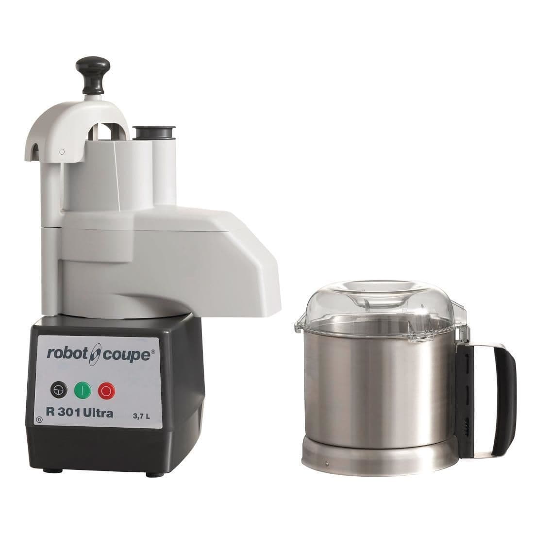 Robot Coupe Food Processor with Veg Prep Attachment R301 Ultra (2540)