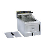 GP316 Roller Grill Single Tank Single Basket Countertop Electric Fryer RFE12