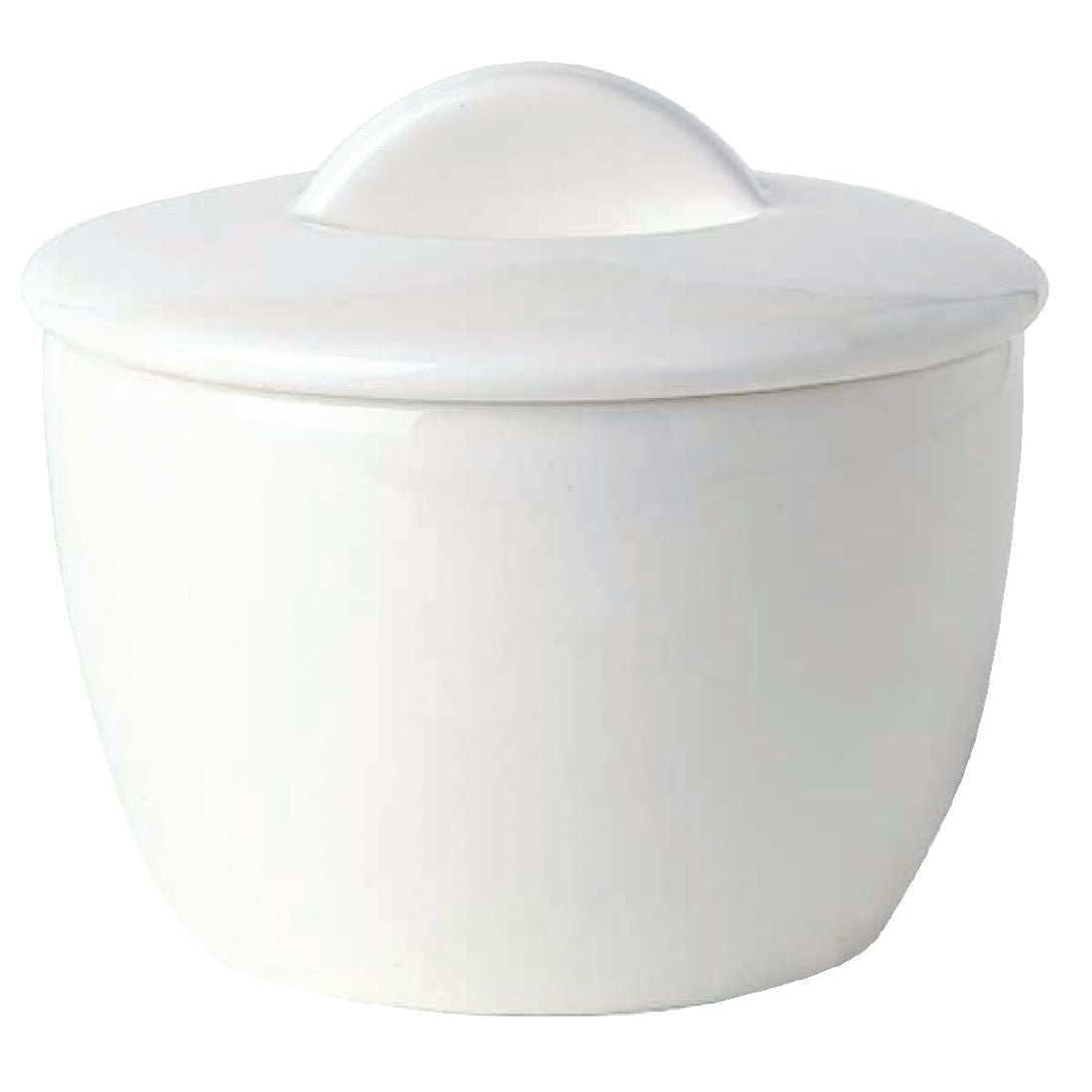 CG322 Royal Bone Ascot Sugar Bowls with Lids (Pack of 12)