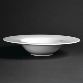 CG018 Royal Porcelain Classic White Pasta Plates 280mm (Pack of 6) - JD Catering Equipment Solutions Ltd