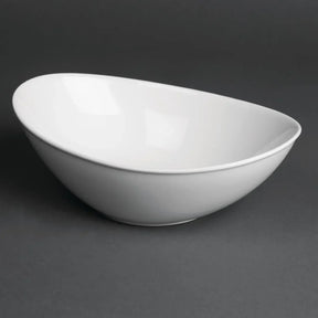 CG060 Royal Porcelain Classic White Salad Bowls 200mm (Pack of 6) - JD Catering Equipment Solutions Ltd