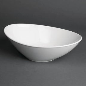 CG061 Royal Porcelain Classic White Salad Bowls 250mm (Pack of 6) - JD Catering Equipment Solutions Ltd