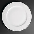 CG011 Royal Porcelain Classic White Wide Rim Plates 310mm (Pack of 12) - JD Catering Equipment Solutions Ltd