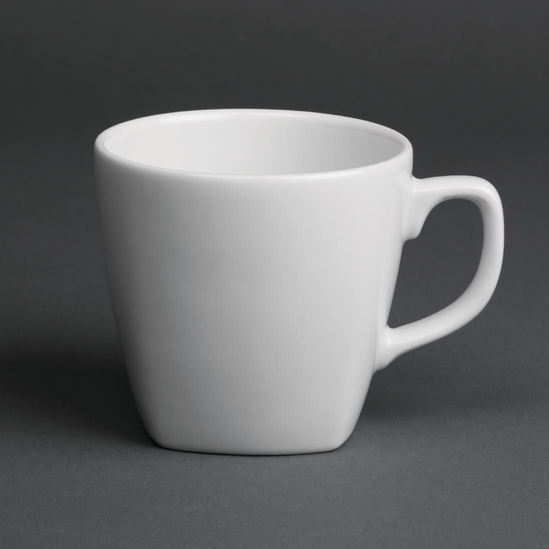 CG101 Royal Porcelain Kana Coffee Cups 240ml (Pack of 12)