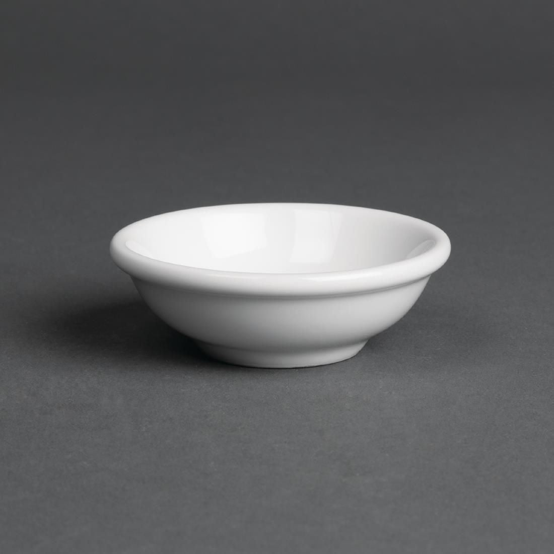 CG134 Royal Porcelain Oriental Soy Sauce Dishes (Pack of 12)