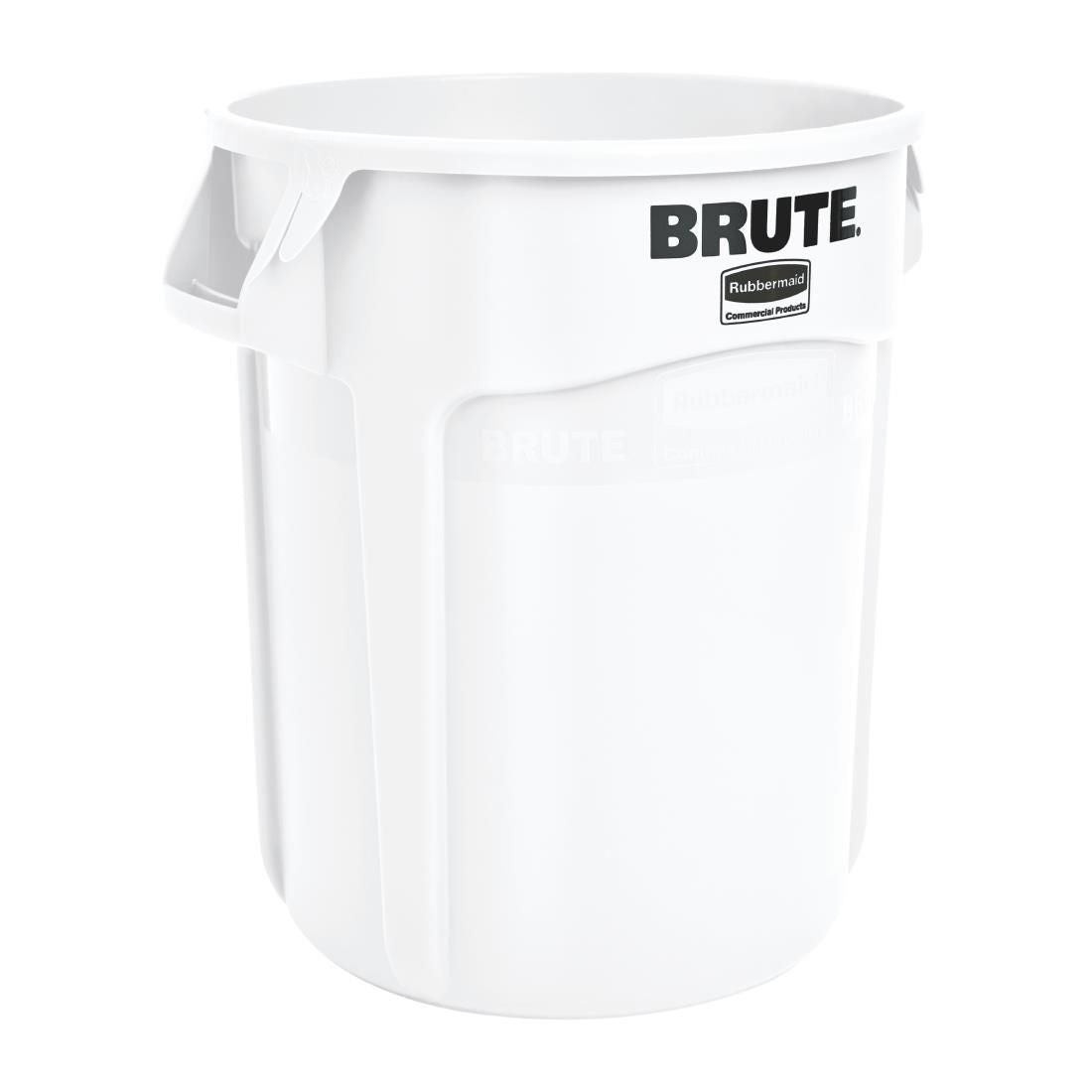 L652 Rubbermaid Round Brute Container 75.7Ltr Container White