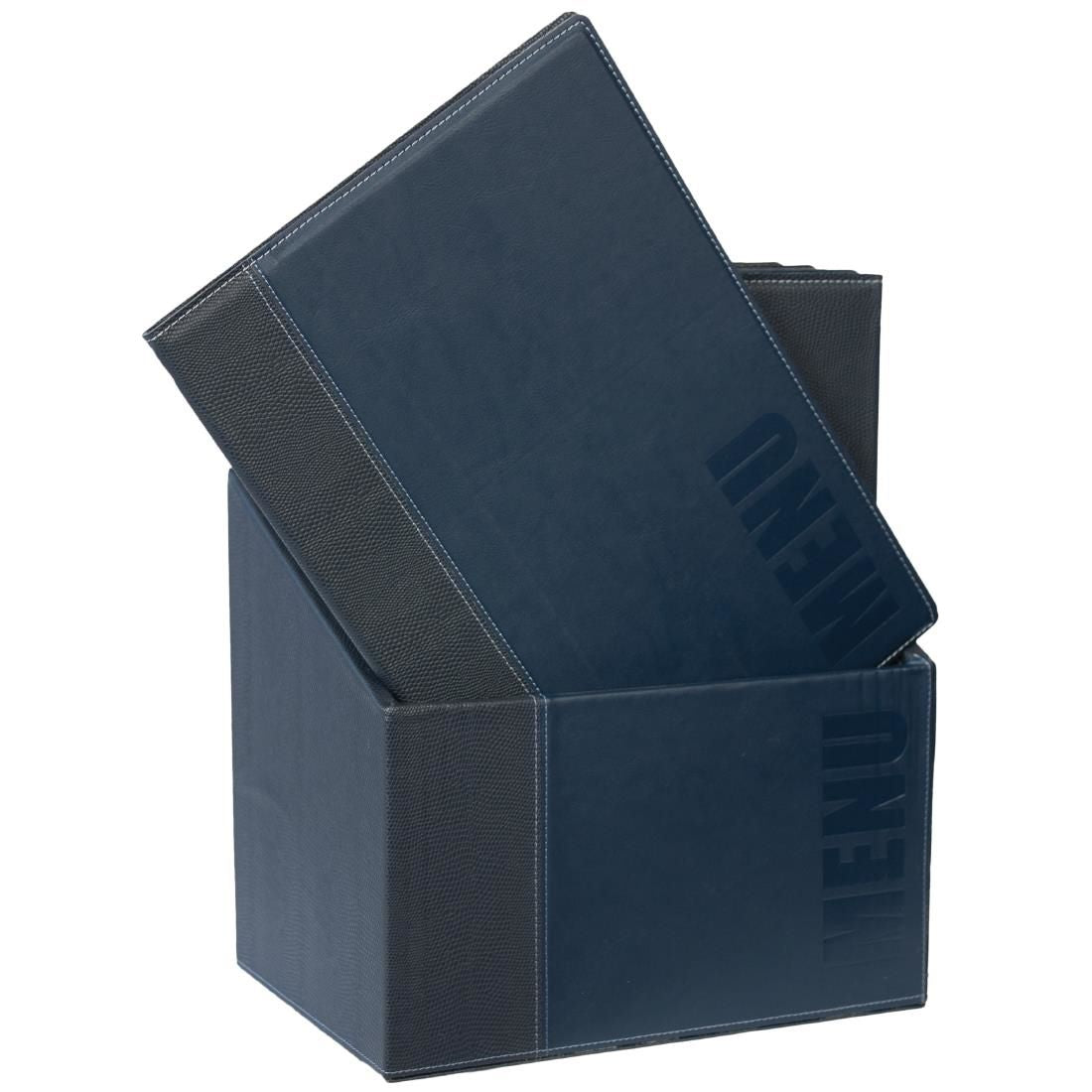 U270 Securit Contemporary Menu Covers and Storage Box A4  (Pack of 20)
