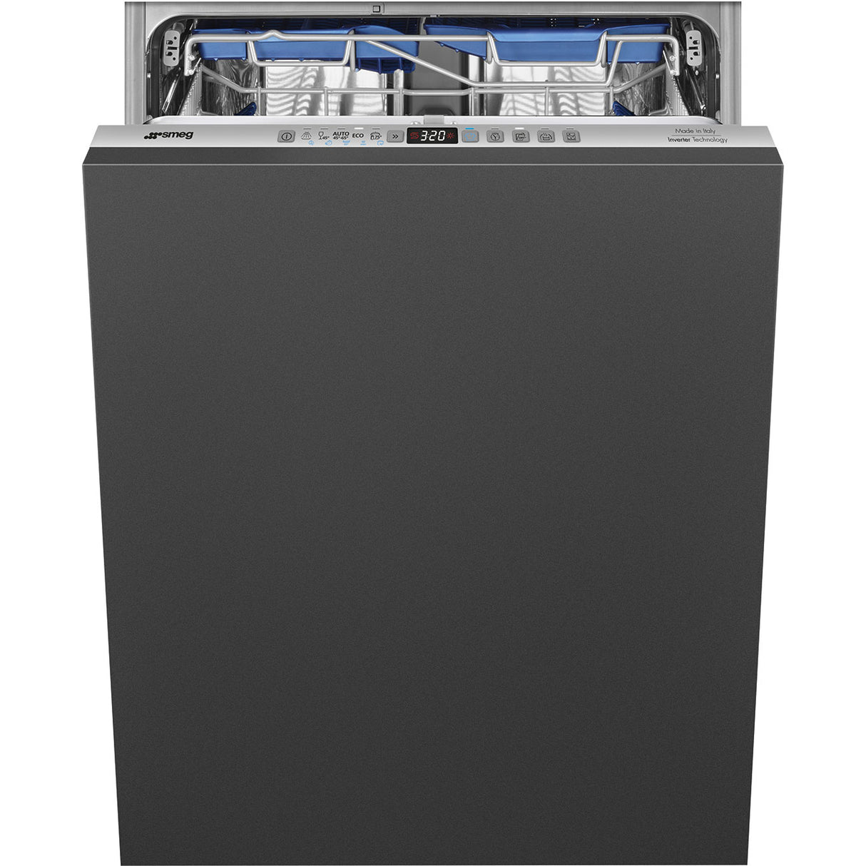 Smeg Semi-Professional Integrated Dishwasher, 9 Wash Programs ST323PM