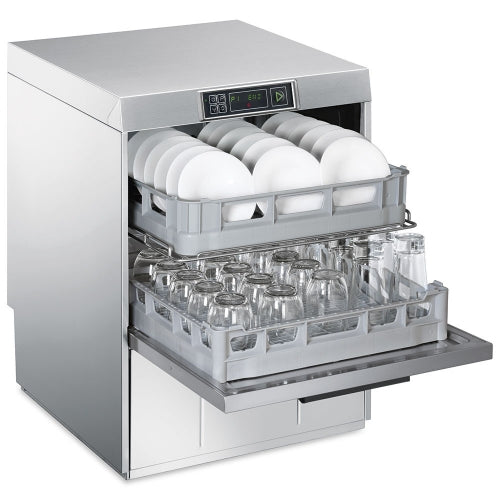 Smeg Topline Undercounter Twin Basket Dishwasher, 7 Wash Programs 500x500 SPD512SUK