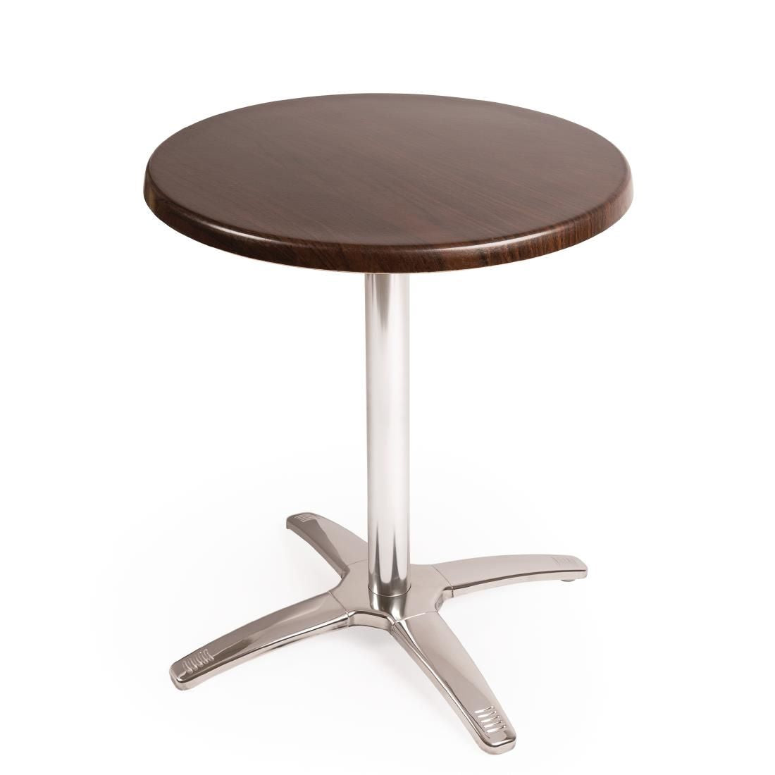 SA223 Special Offer Bolero Round Dark Brown Table Top and Base Combo