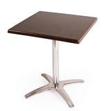 SA225 Special Offer Bolero Square Dark Brown Table Top and Base Combo