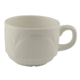 V8239 Steelite Bianco Stacking Cups 212ml (Pack of 36)