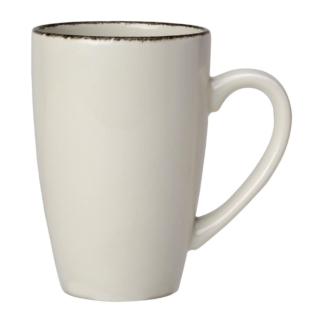 VV1338 Steelite Charcoal Dapple Quench Mugs 10oz 285ml (Pack of 24)