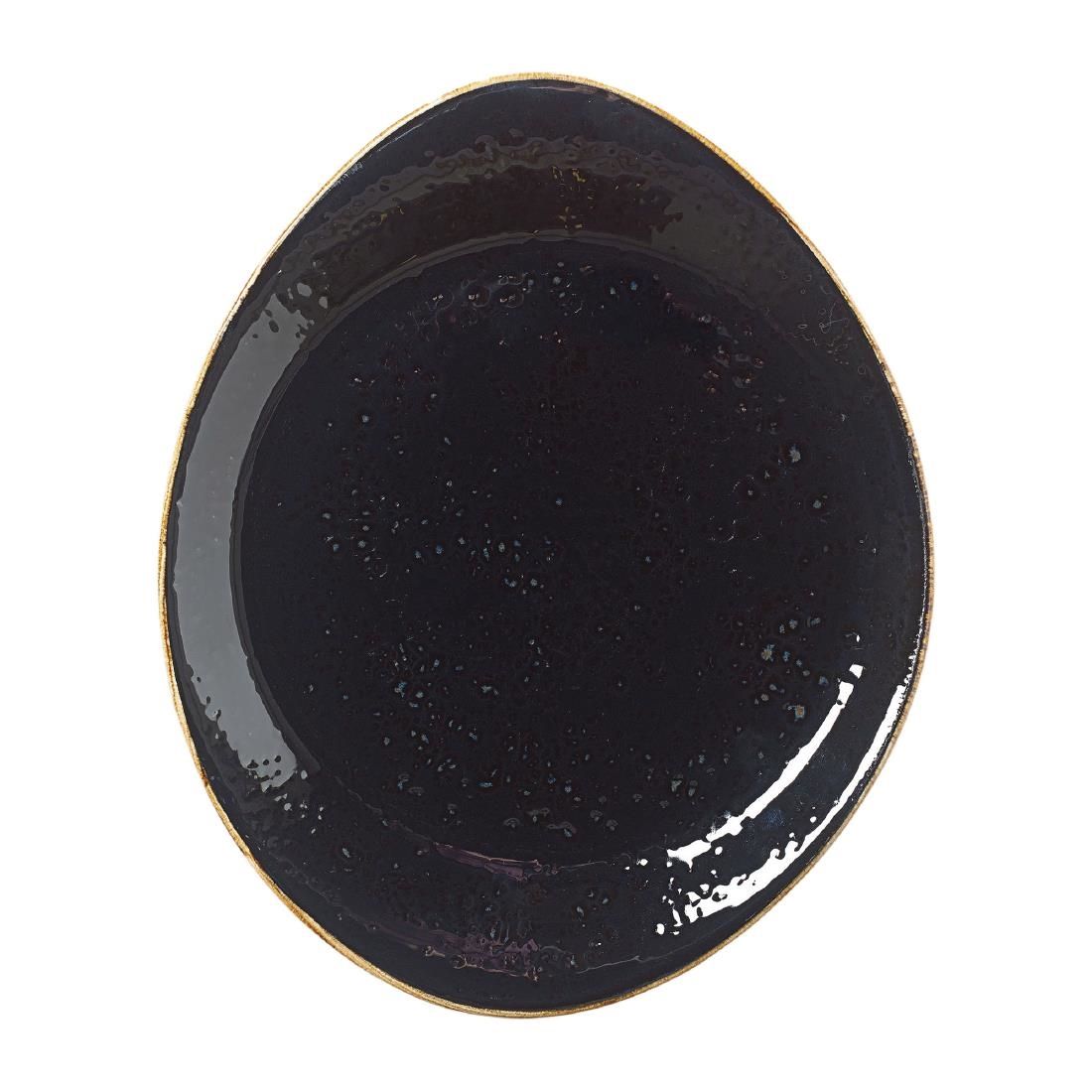 VV1030 Steelite Craft Liquorice Freestyle Plates 250mm (Pack of 12)