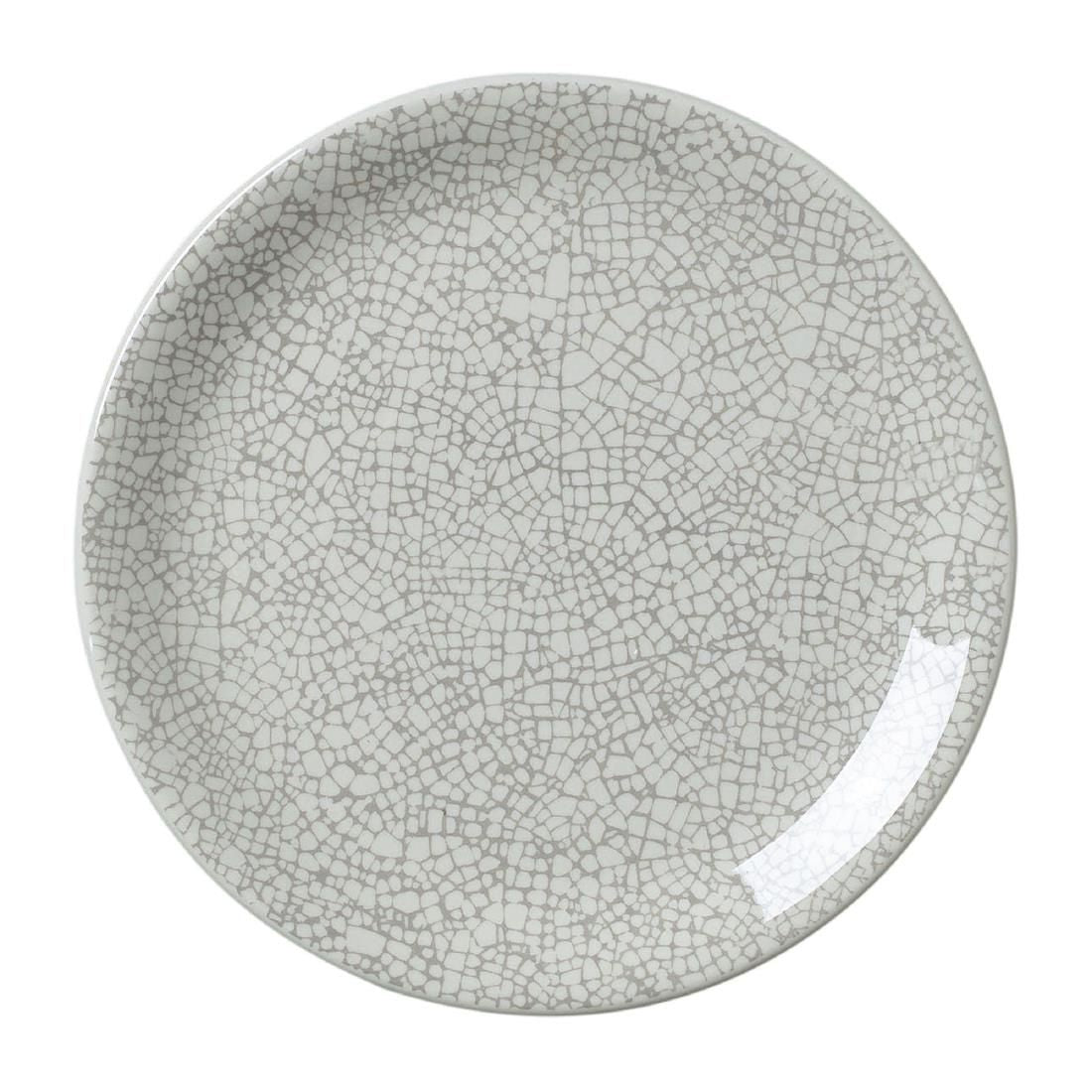 VV1051 Steelite Ink Crackle Grey Coupe Plates 153mm (Pack of 12)