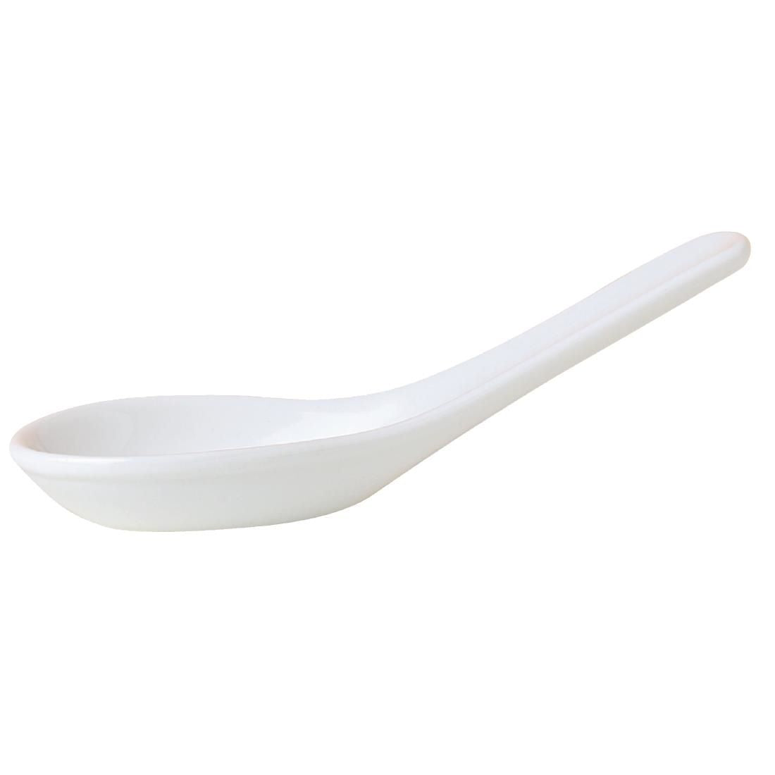 V6859 Steelite Monaco White Mandarin Oriental Spoons (Pack of 12)