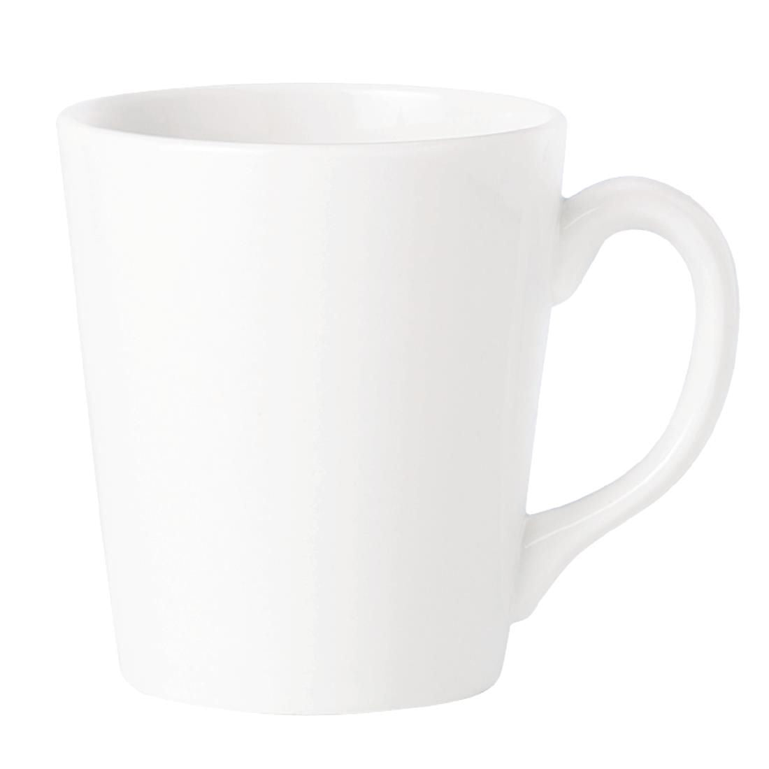 Steelite Simplicity White Coffeehouse Mugs 340ml (Pack of 36)