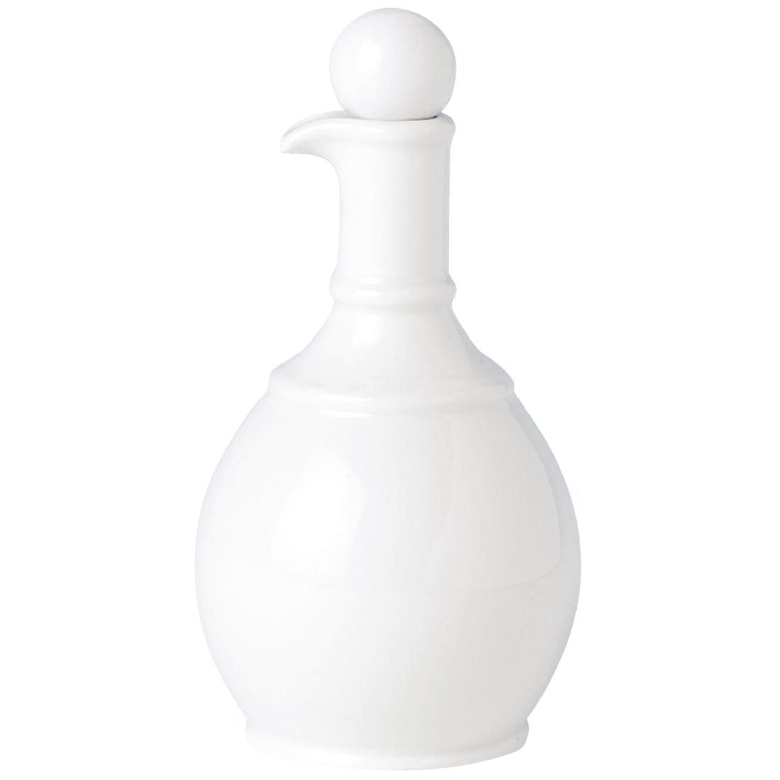 V9332 Steelite Simplicity White Oil or Vinegar Jar Stoppers (Pack of 12)