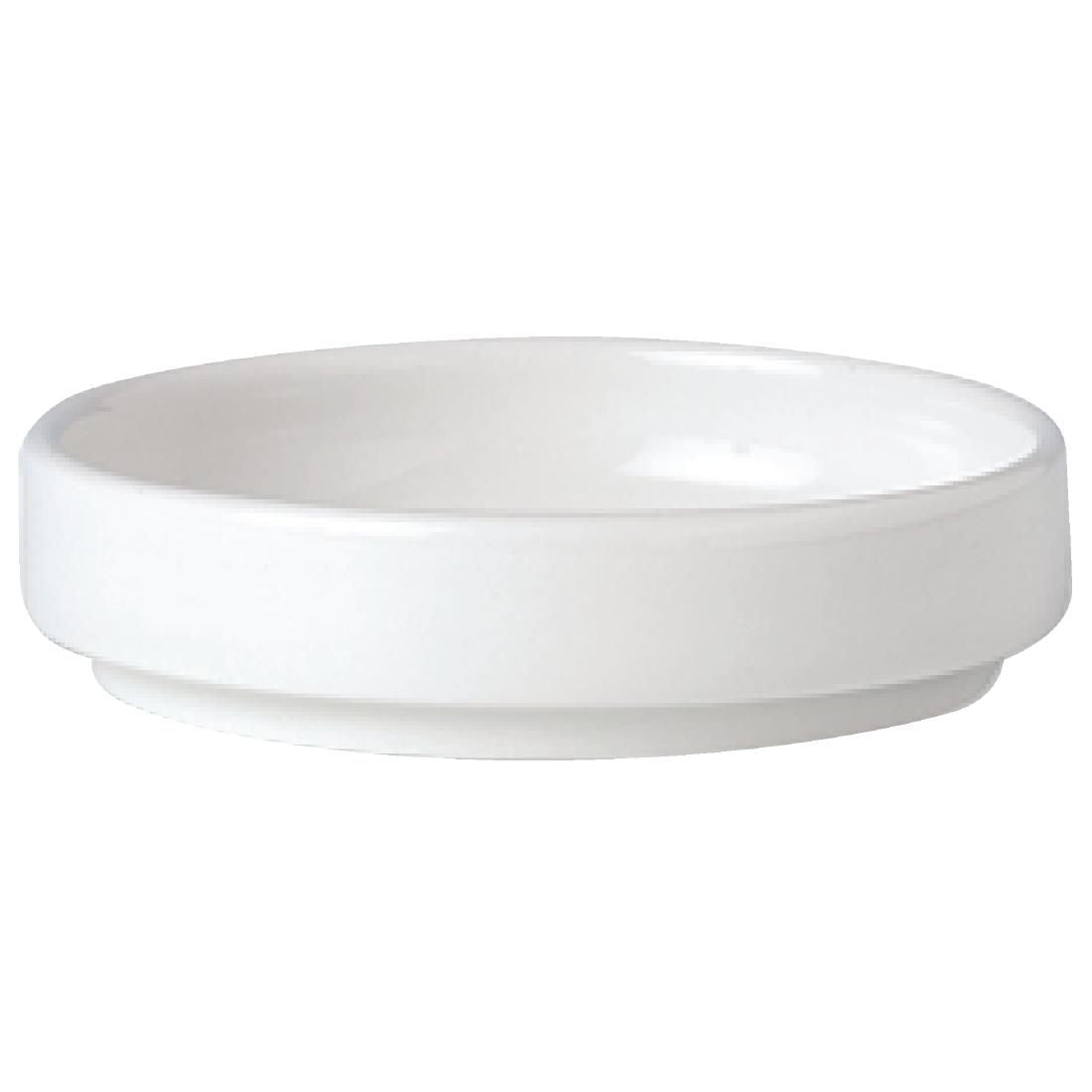 Steelite Simplicity White Stacking Ashtrays 102mm (Pack of 12)