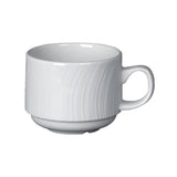 V6452 Steelite Spyro Stacking Cups 212ml (Pack of 36)