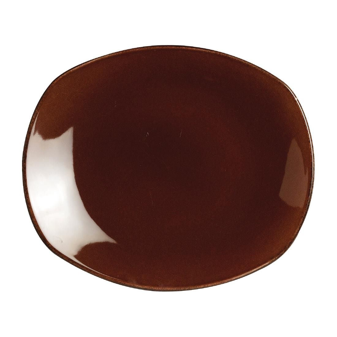 V7185 Steelite Terramesa Mocha Spice Plates 255mm (Pack of 24)