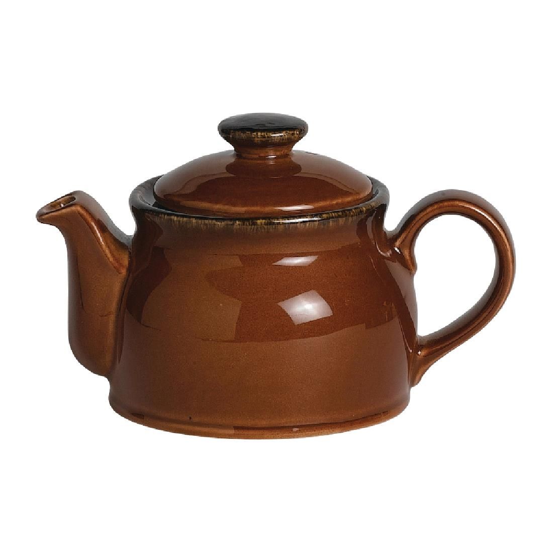 V7178 Steelite Terramesa Mocha Teapots 425ml (Pack of 6)