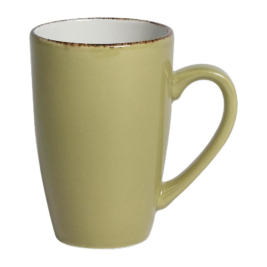 V7169 Steelite Terramesa Olive Quench Mugs 285ml (Pack of 24)