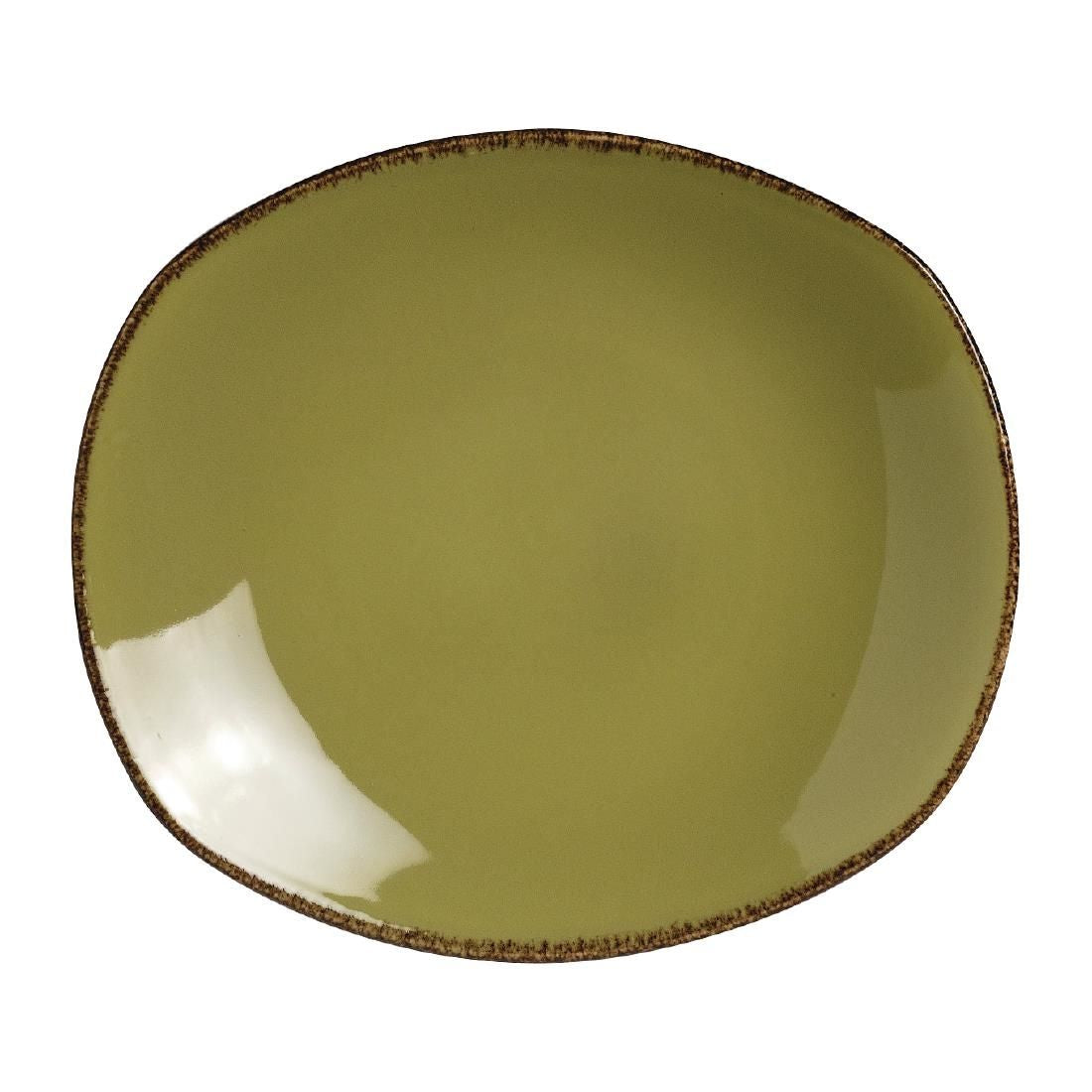 V7161 Steelite Terramesa Olive Spice Plates 255mm (Pack of 24)