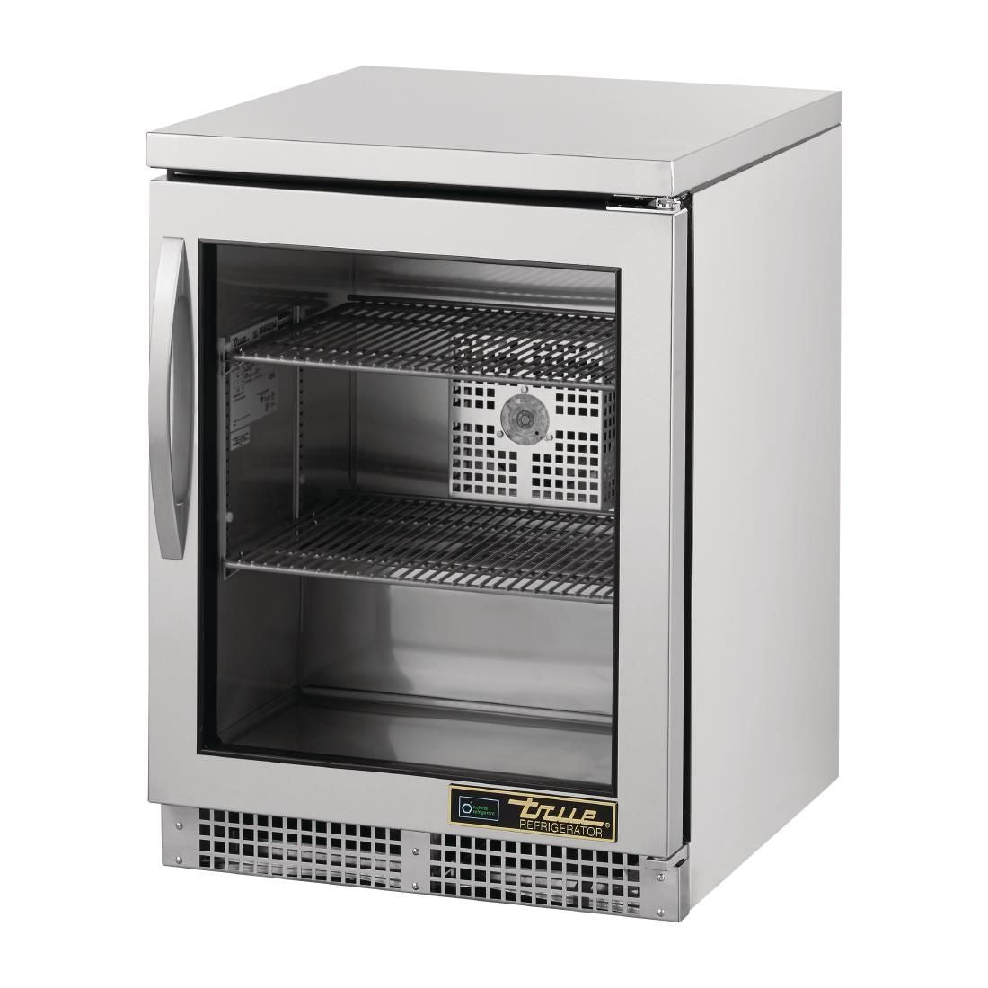 CK307 True 1 Glass Hinged Door Under Counter Fridge TUC-24G-HC-FGD01
