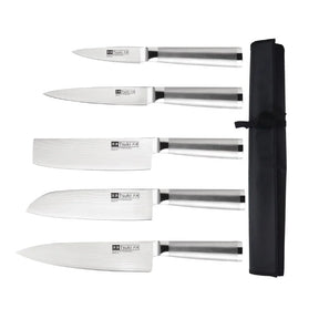 SA459 Tsuki 5 Piece Series 8 Knife Set and Wallet - JD Catering Equipment Solutions Ltd