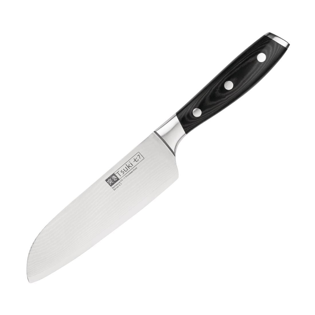 Tsuki Series 7 Santoku Knife 18cm