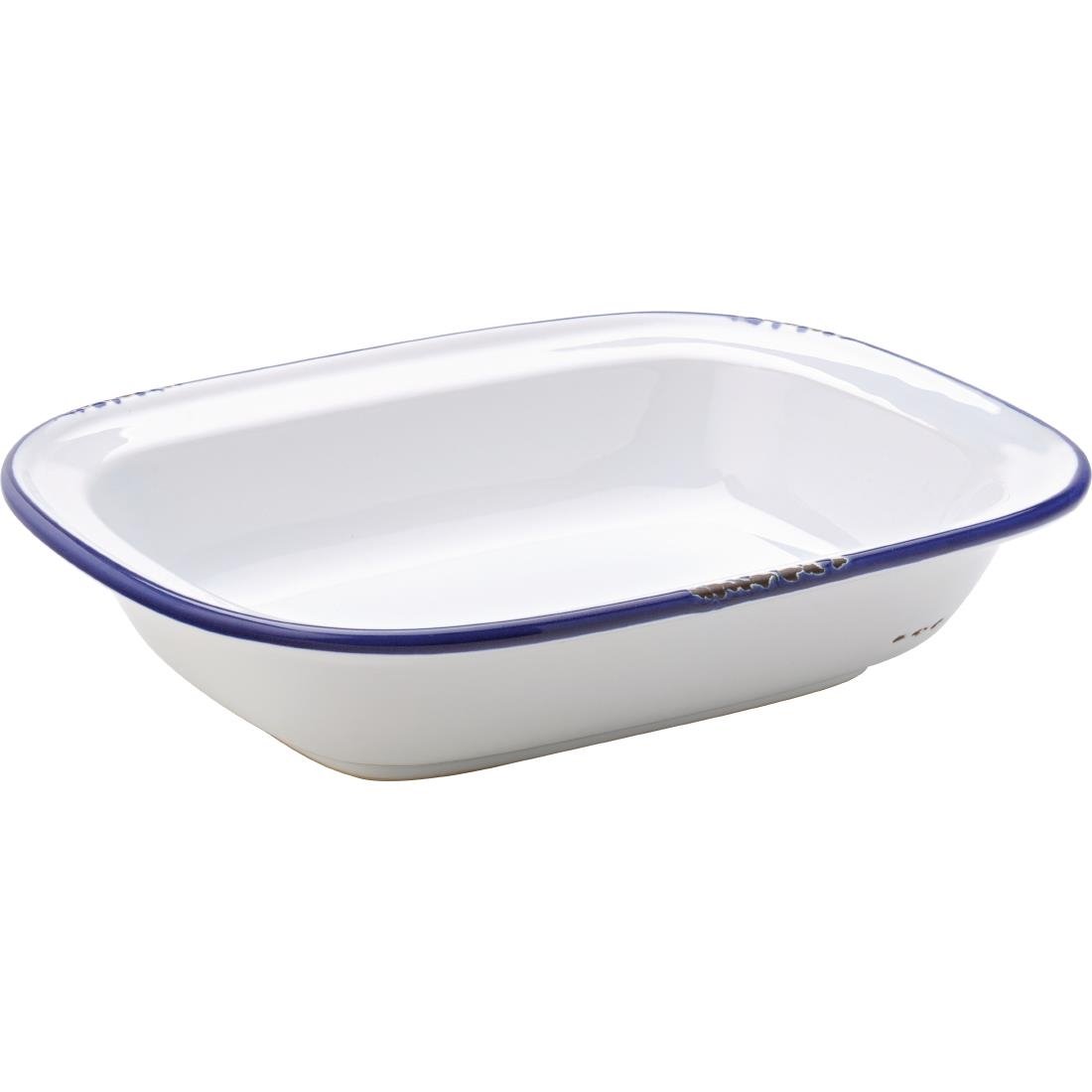 GM072 Utopia Avebury Blue Pie Dish 240mm (Pack of 6)