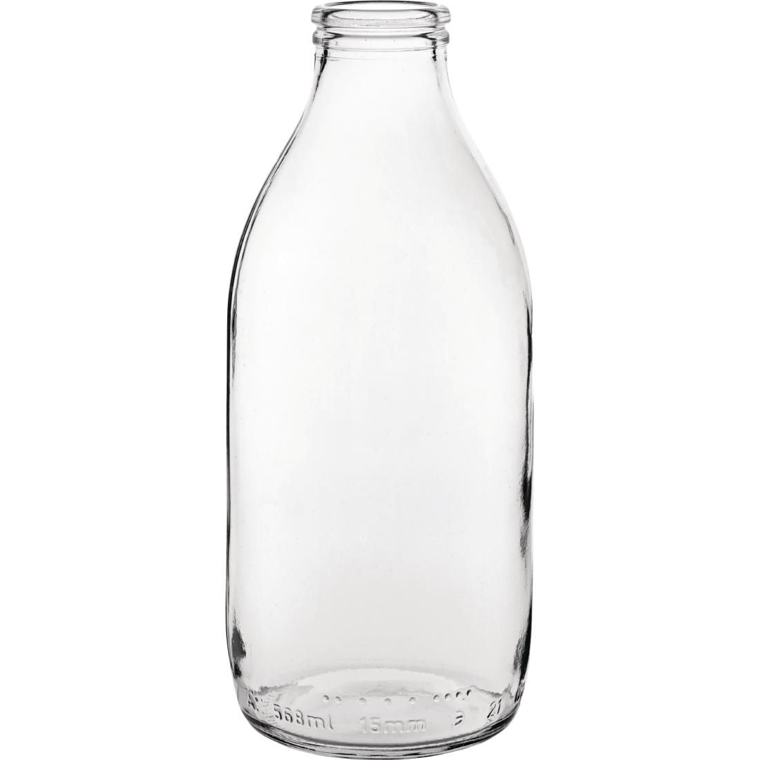 Utopia Pint Milk Bottle 580ml (Pack of 12)