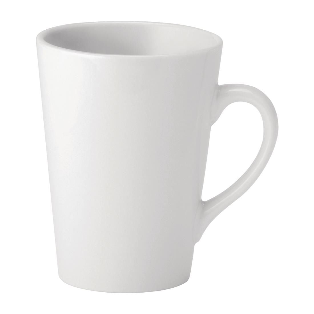 DY335 Utopia Pure White Latte Mugs 250ml (Pack of 24)