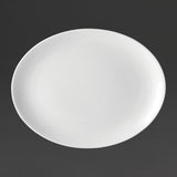 DY320 Utopia Pure White Oval Plates 250mm (Pack of 24)