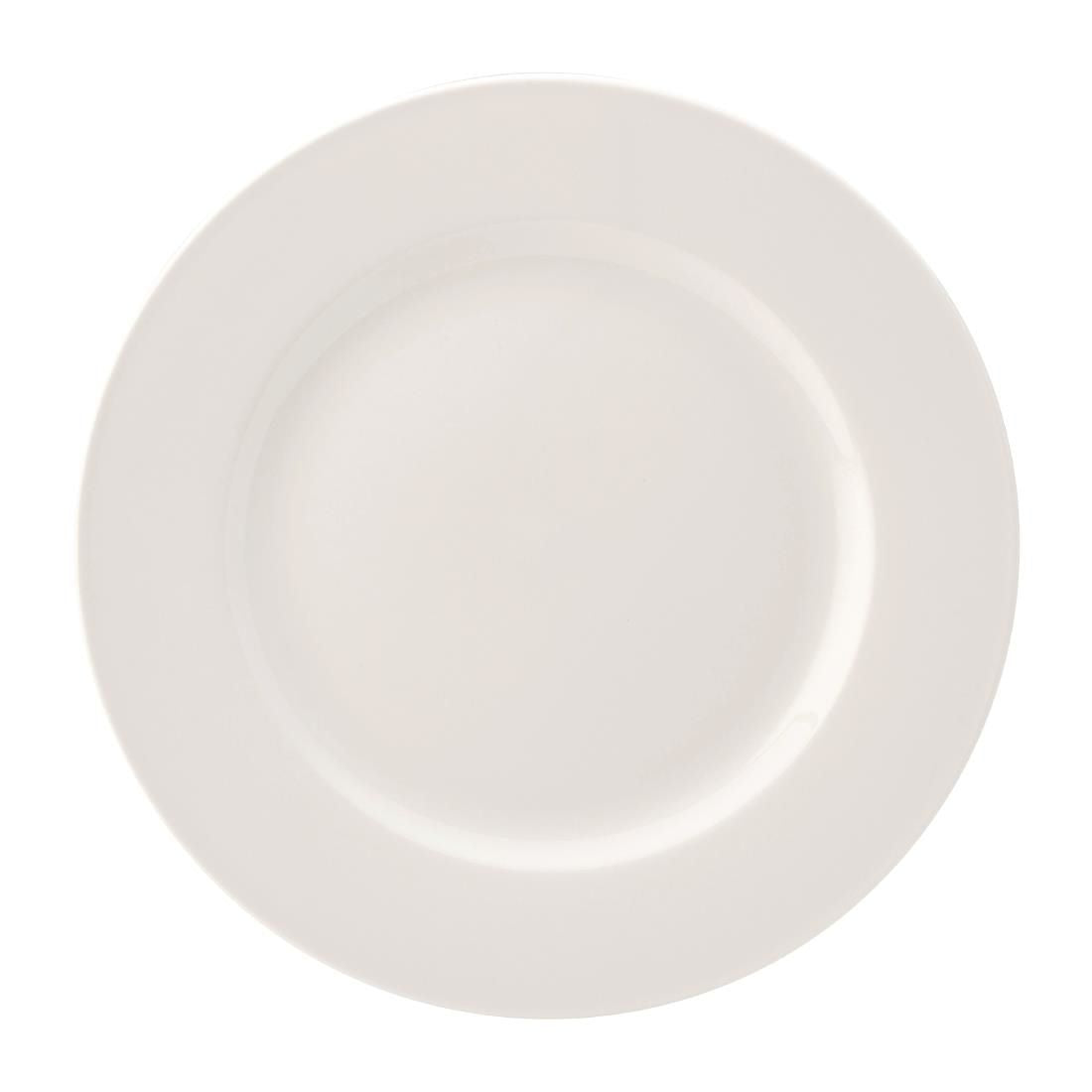 DY315 Utopia Pure White Wide Rim Plates 290mm (Pack of 18)