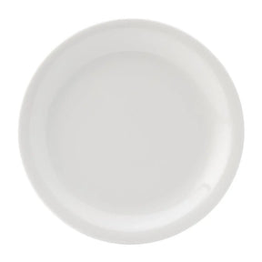 DY317 Utopia Titan Narrow Rimmed Plates White 220mm (Pack of 24) - JD Catering Equipment Solutions Ltd