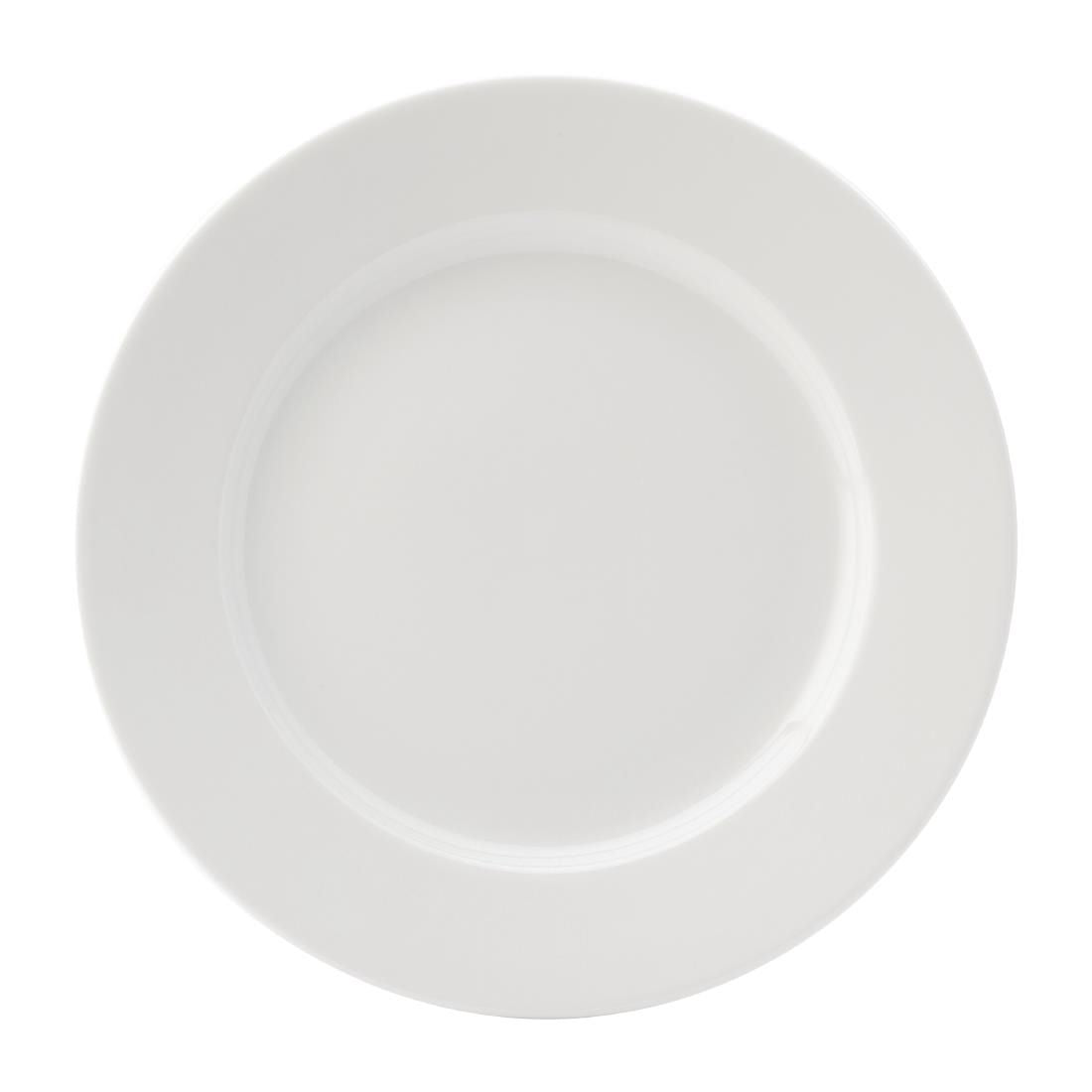 DY344 Utopia Titan Winged Plates White 260mm (Pack of 6)