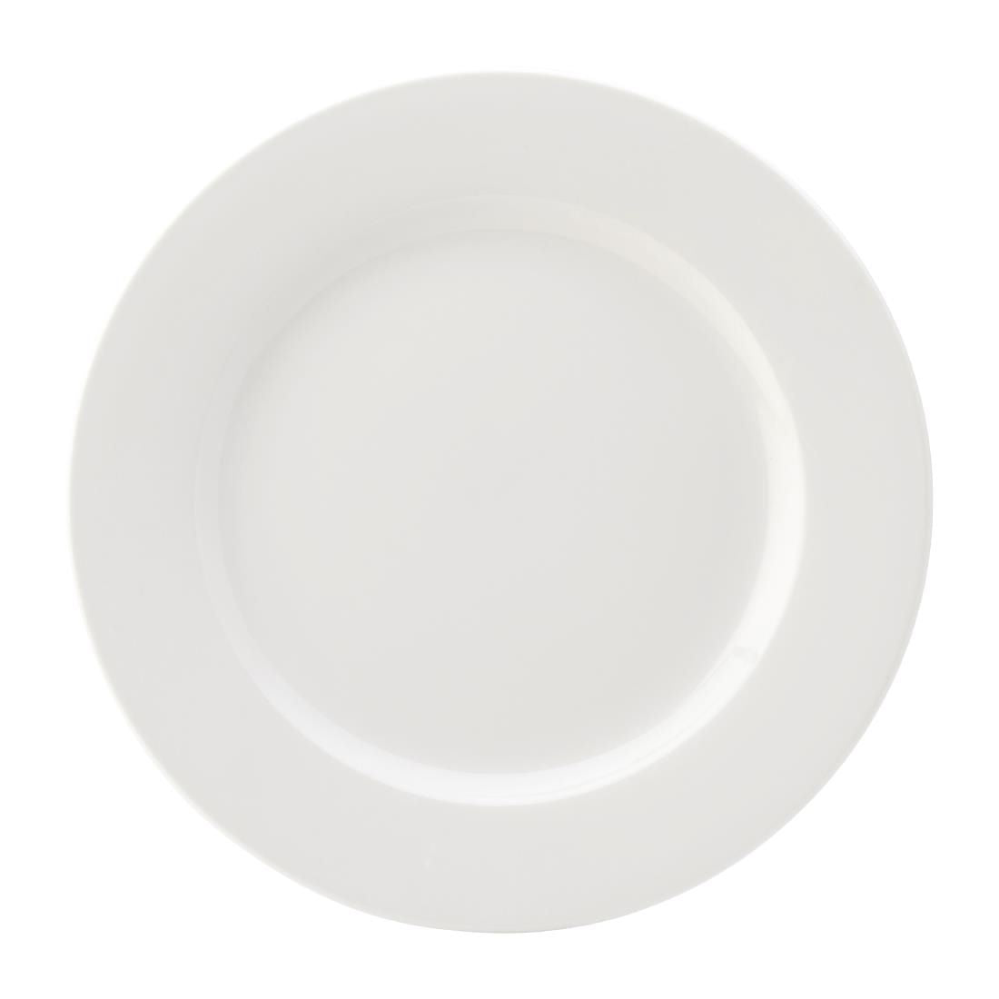DY345 Utopia Titan Winged Plates White 280mm (Pack of 6)