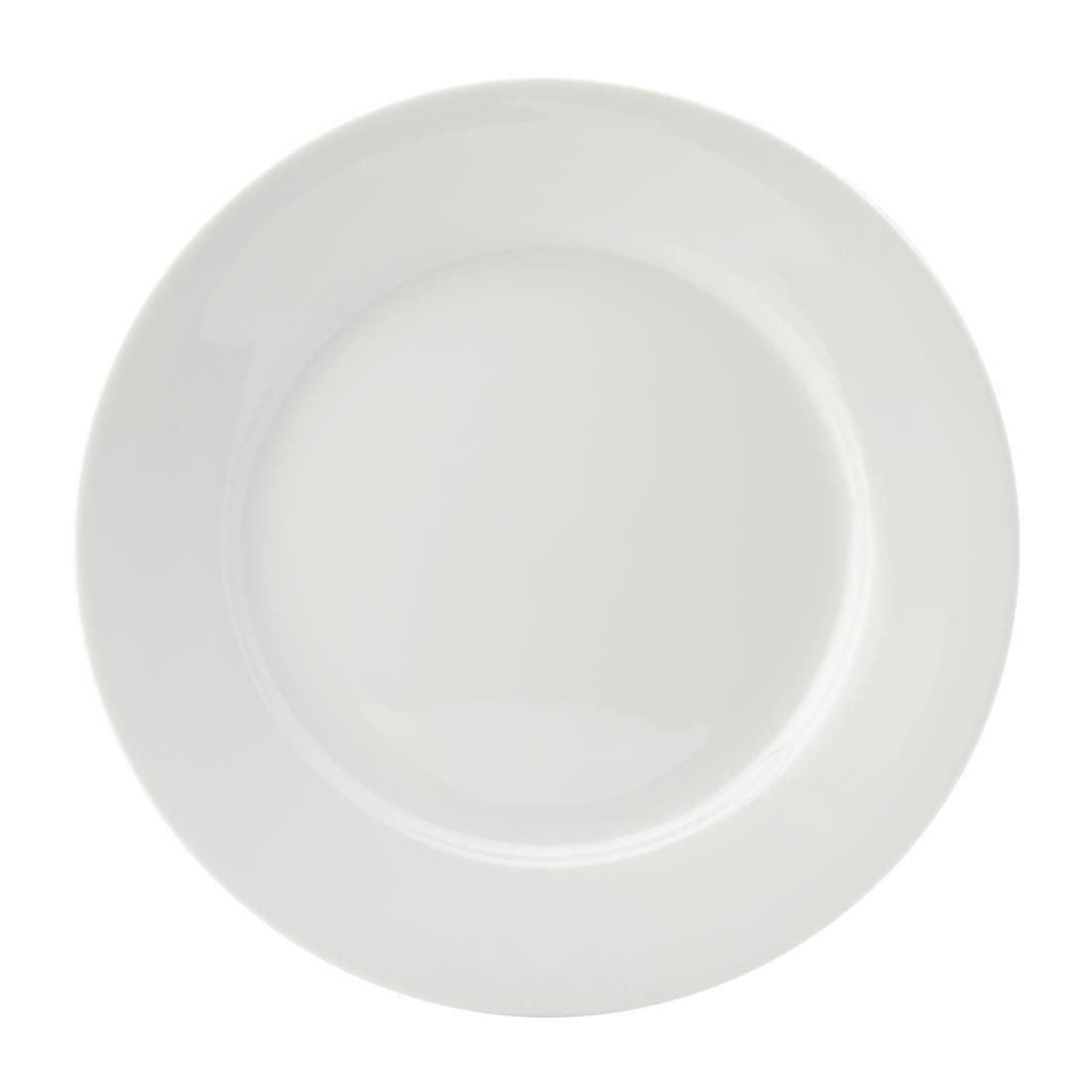 DY346 Utopia Titan Winged Plates White 310mm (Pack of 6)