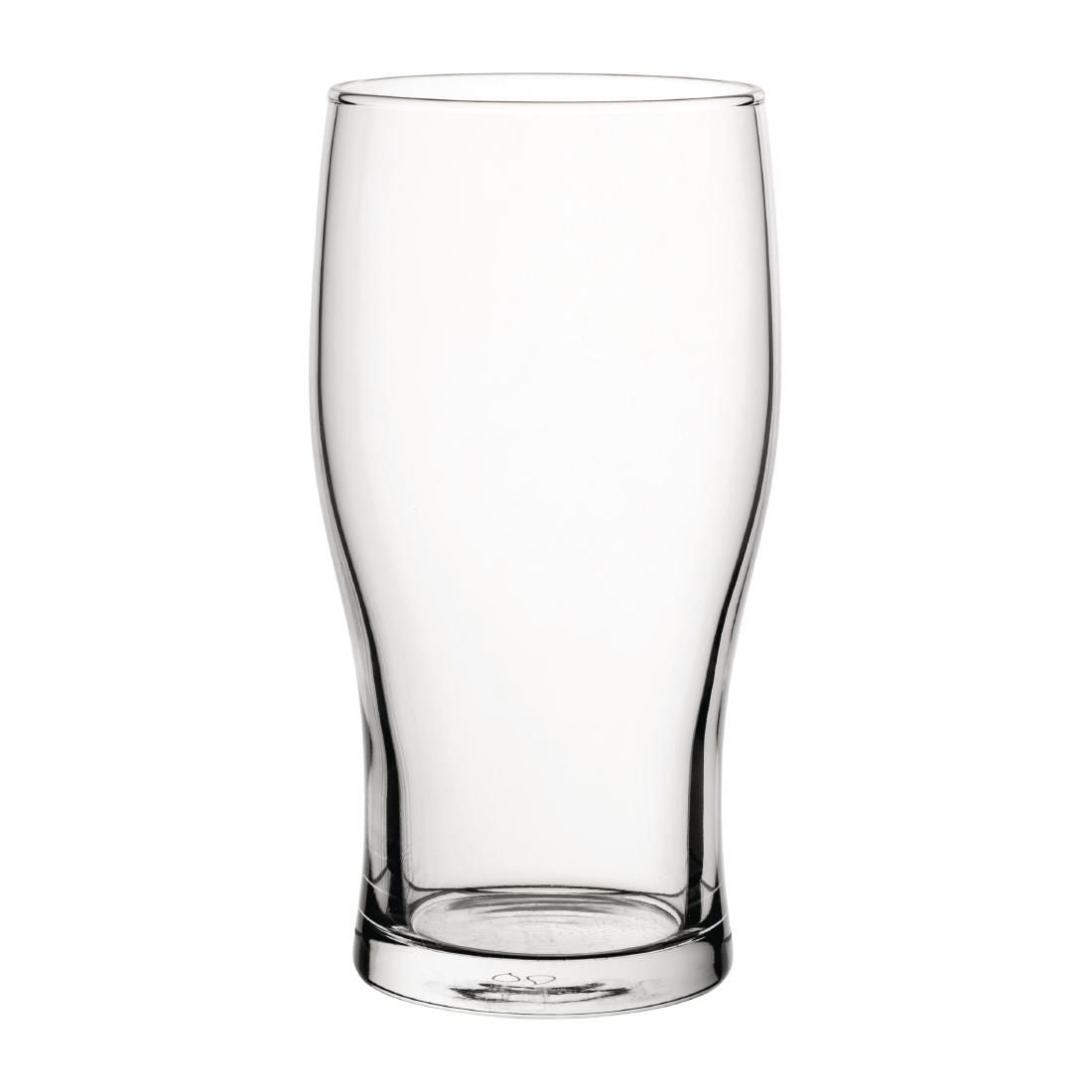 GR293 Utopia Tulip Nucleated Toughened Beer Glasses 280ml CE Marked (Pack of 48)