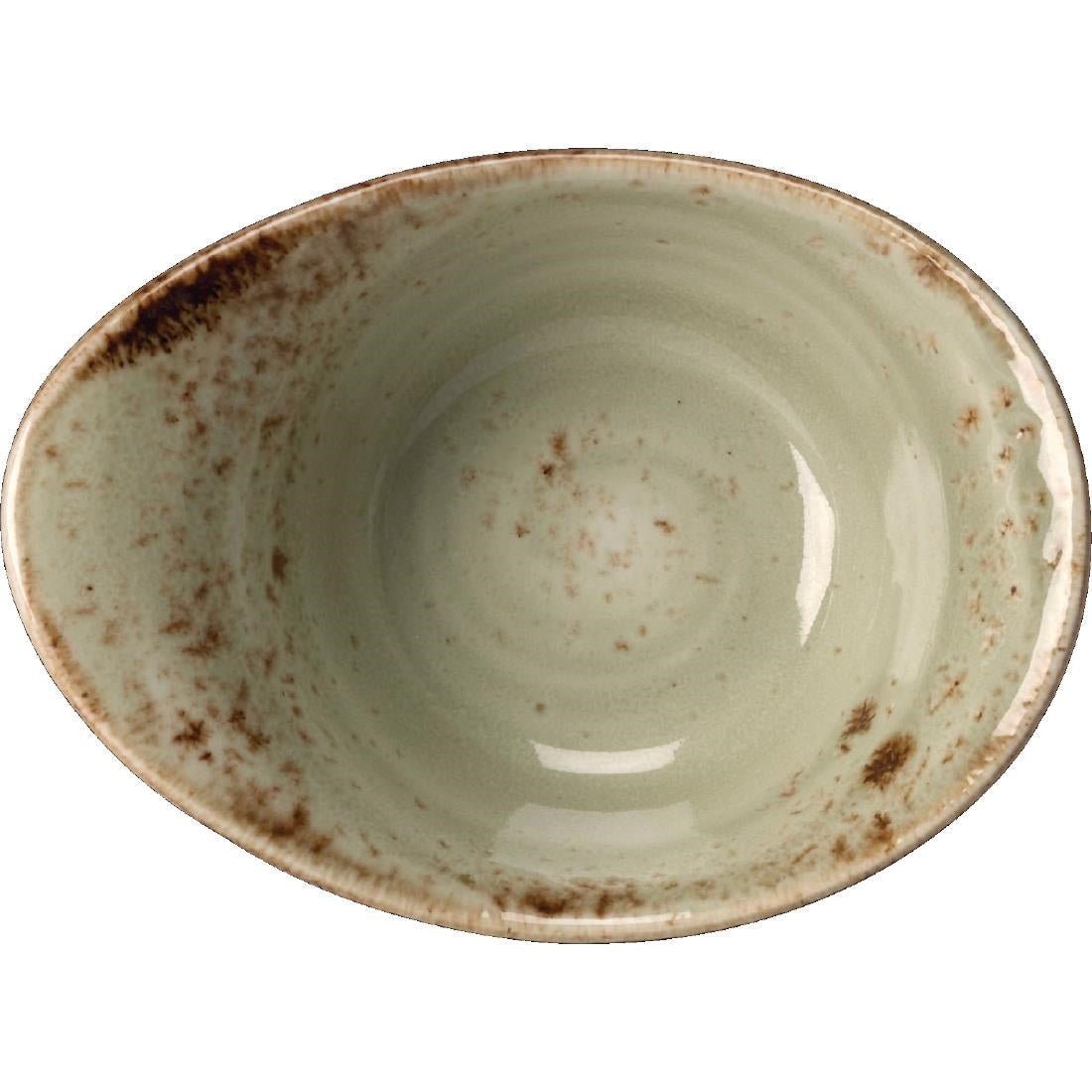 V052 Steelite Craft Green Freestyle Bowls 130mm (Pack of 12)