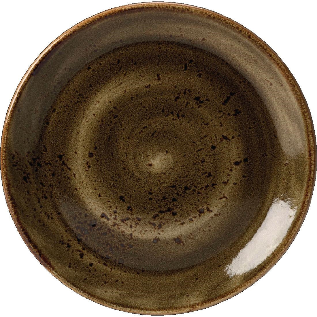 V108 Steelite Craft Brown Coupe Plates 150mm (Pack of 36)