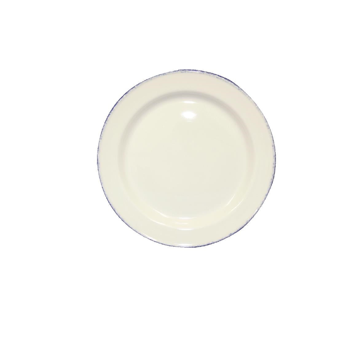 V4194 Steelite Blue Dapple Slimline Plates 230mm (Pack of 24)