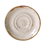 V536 Steelite Craft White Saucer Double Well Small (Pack of 36) - JD Catering Equipment Solutions Ltd
