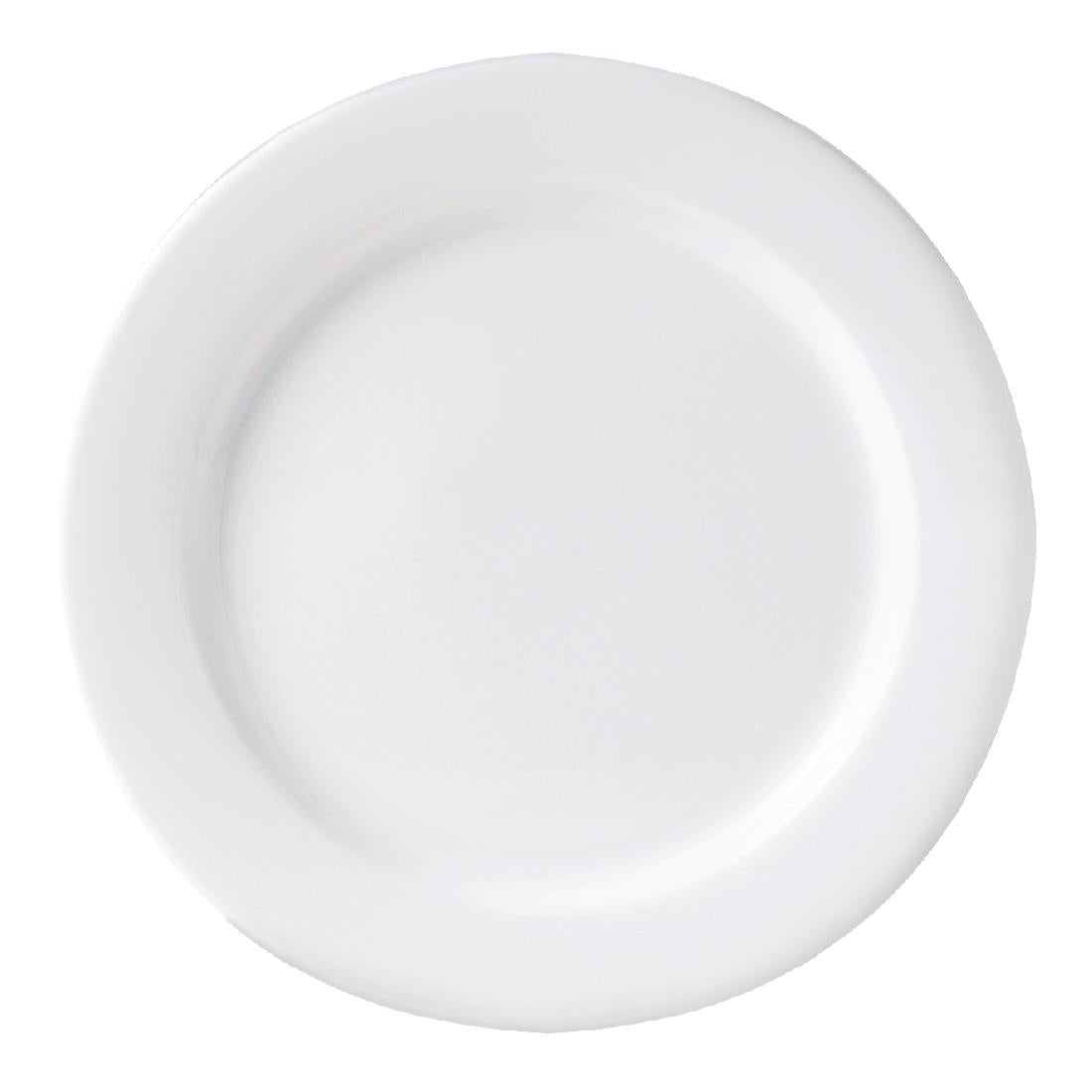 V6867 Steelite Monaco White Regency Plates 255mm (Pack of 24)